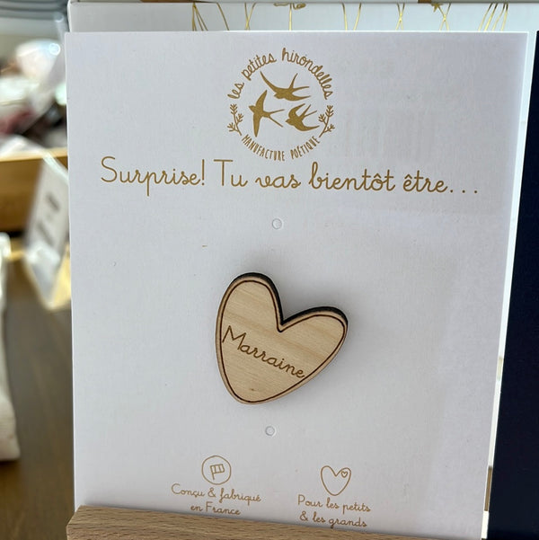 Pin's annonce - Vanille Coton