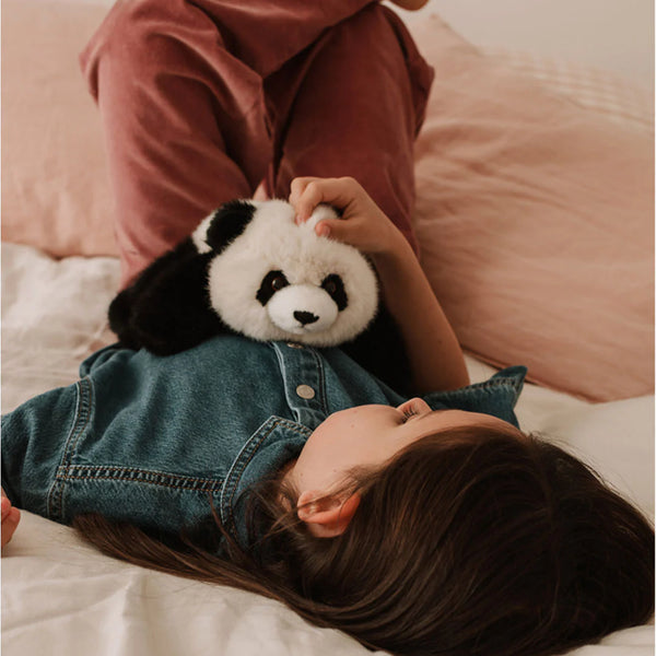 Peluche lestée panda - Vanille Coton
