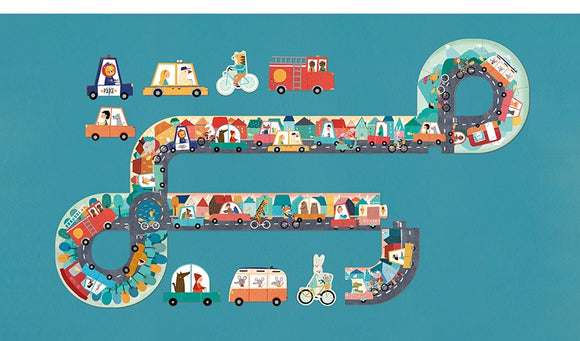 Puzzle "Petit Voyage" - Vanille Coton