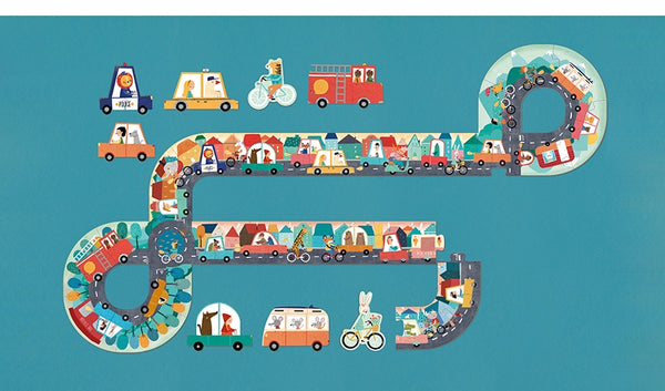 Puzzle "Petit Voyage" - Vanille Coton