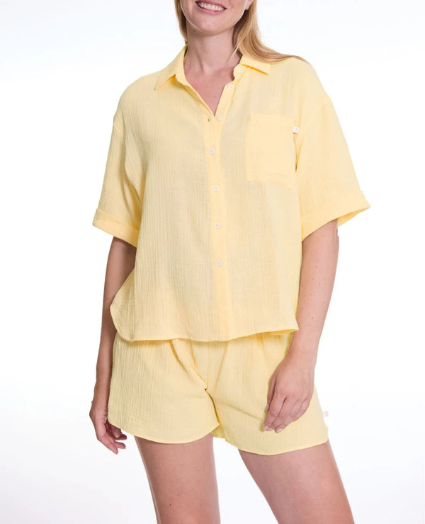 Pyjashort de maternité Ice cream - Vanille Coton