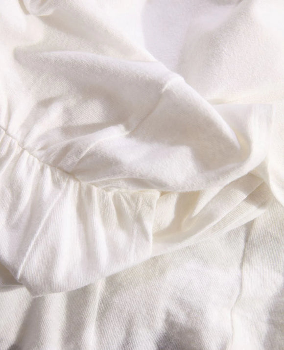 Tee-shirt de grossesse et d’allaitement Lucile - Vanille Coton