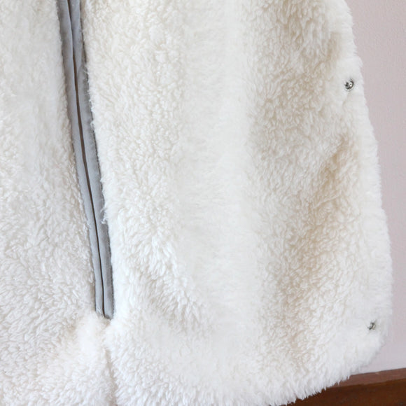 Gigoteuse Liberty et polaire Camille - Vanille Coton