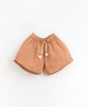 Short en lin fille - Vanille Coton