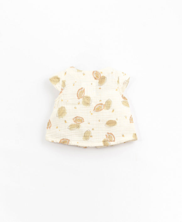 Blouse sans manches Cacao - Vanille Coton