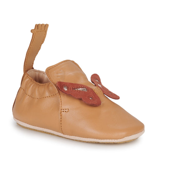 Chaussons Blublu papillon - Vanille Coton