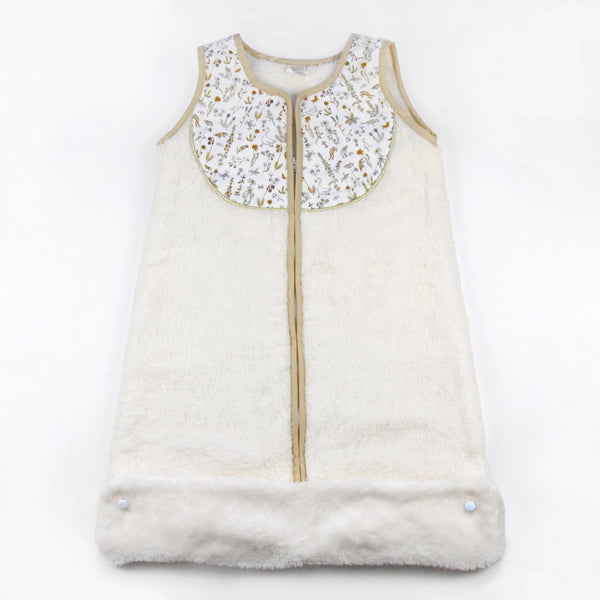 Gigoteuse Liberty et polaire Camille - Vanille Coton