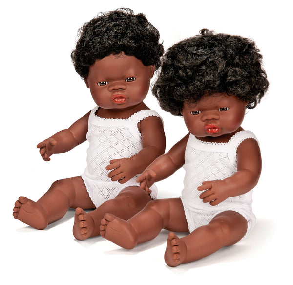 Poupée Miniland 38cm - Vanille Coton