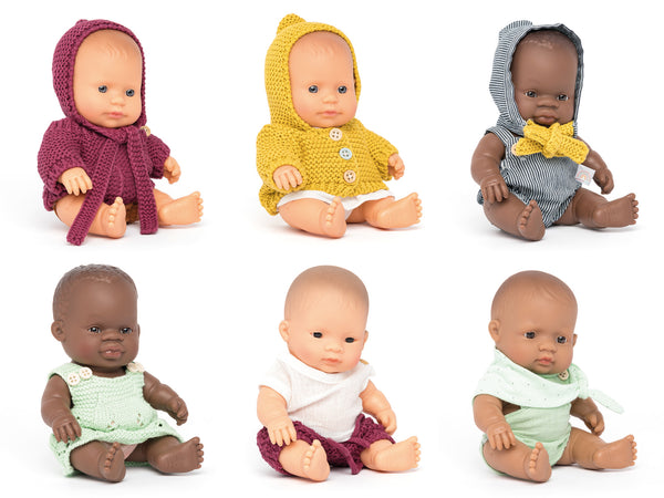 Mini poupée 21cm - Vanille Coton