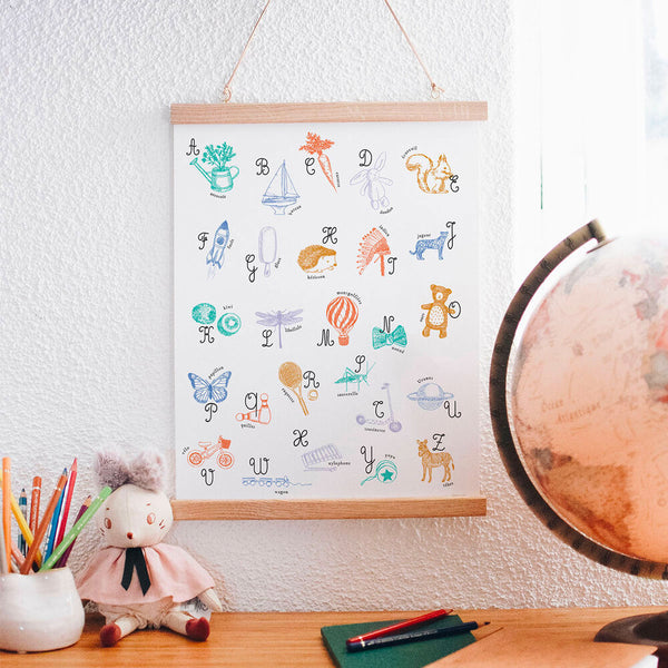 Mon abécédaire illustré - Vanille Coton