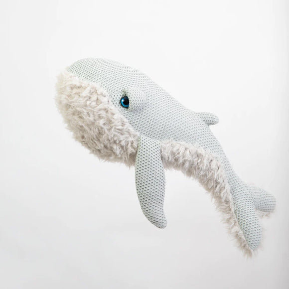 Peluche Grand-père baleine PM - Vanille Coton
