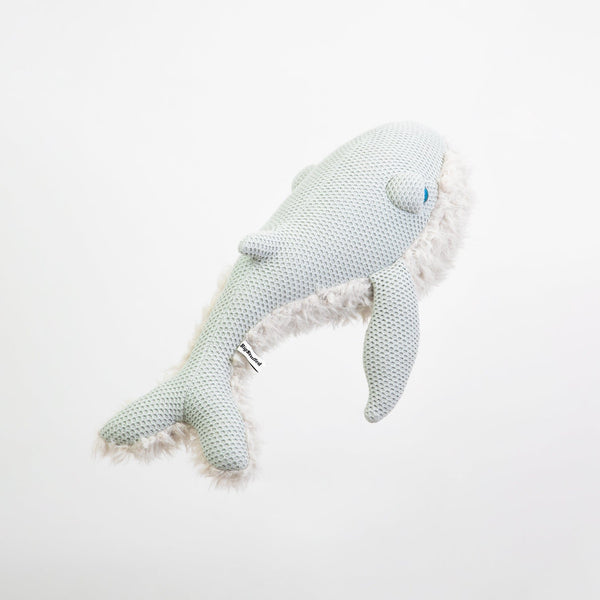 Peluche Grand-père baleine PM - Vanille Coton