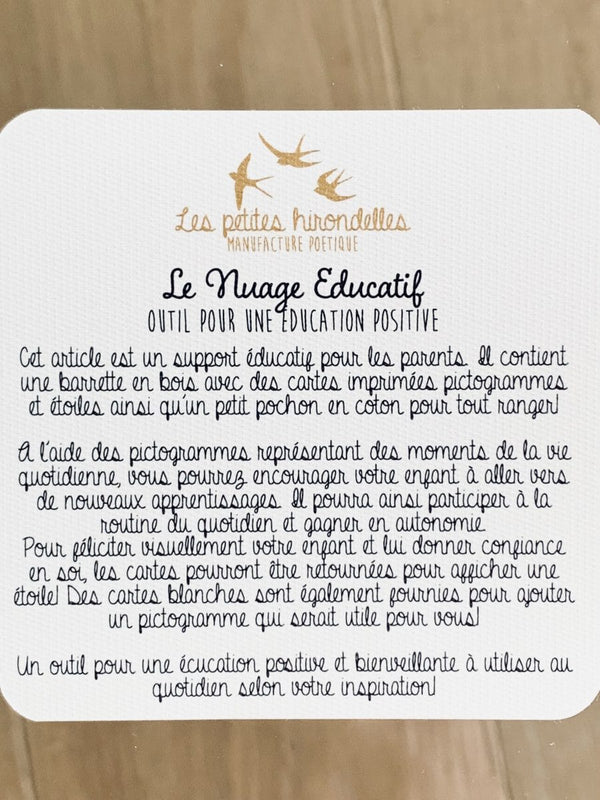 Nuage éducatif - Vanille Coton