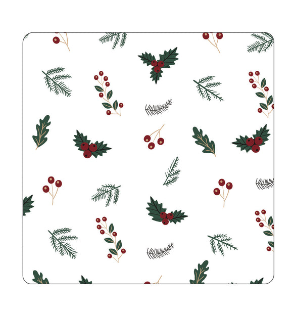 Couverture bébé Noël - Vanille Coton