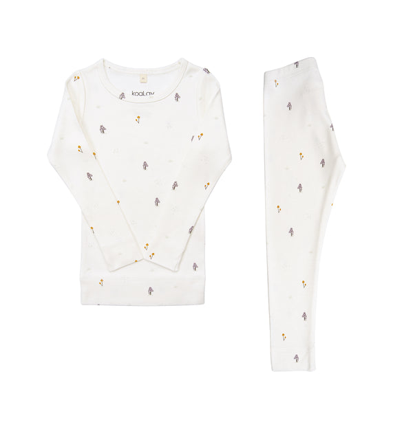 Pyjama 2 pièces forêt enchantee - Vanille Coton
