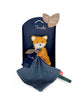 Peluche renard avec doudou en coton biologique - Vanille Coton