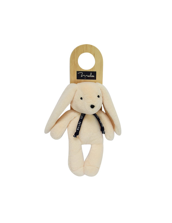 Doudou lapin dorlotin « pantin » - Vanille Coton